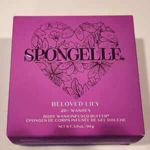 Spongelle Beloved Lily Body Wash Infused Buffer
